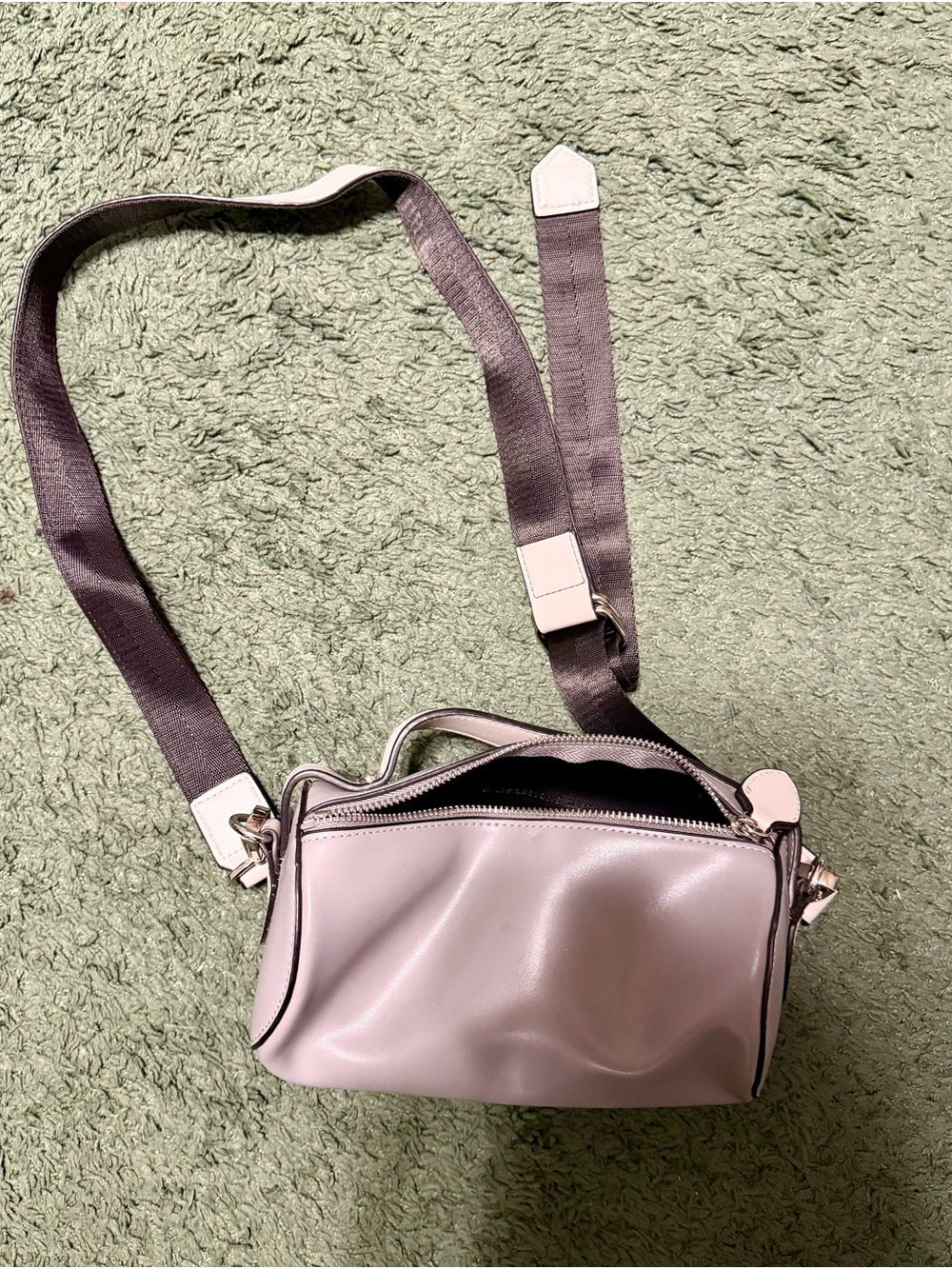 Compact Women's Crossbody Bag in Gray